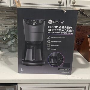GE Profile Grind & Brew Coffee Maker - Black